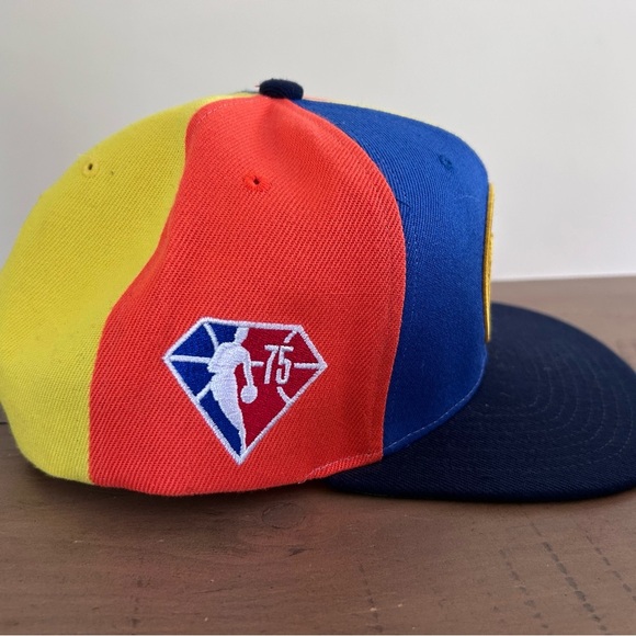 Golden State Warriors Mitchell & Ness Adjustable Cap - Picture 6 of 7